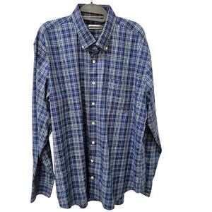 Men's Long Sleeve Peter Millar Dress/Casual Shirt Size XL